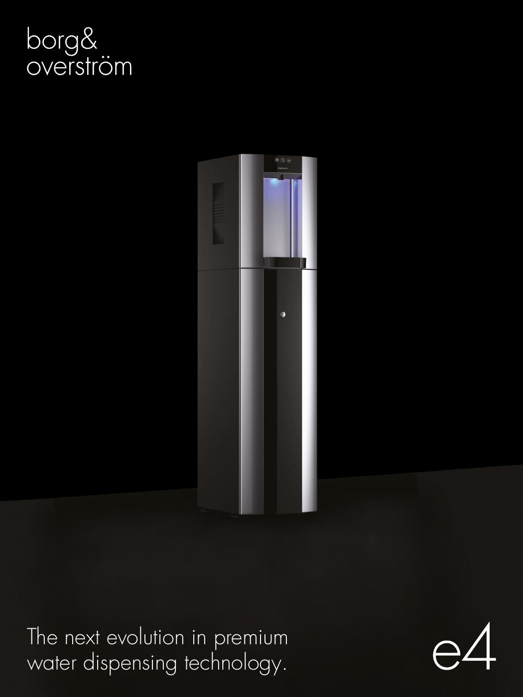 Borg & Overström E4 premium office water system