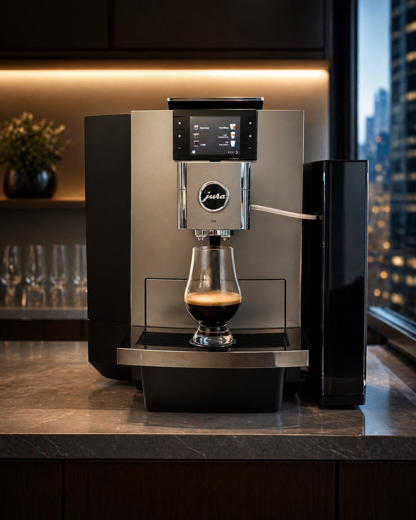 Espresso served in a Glencairn glass
